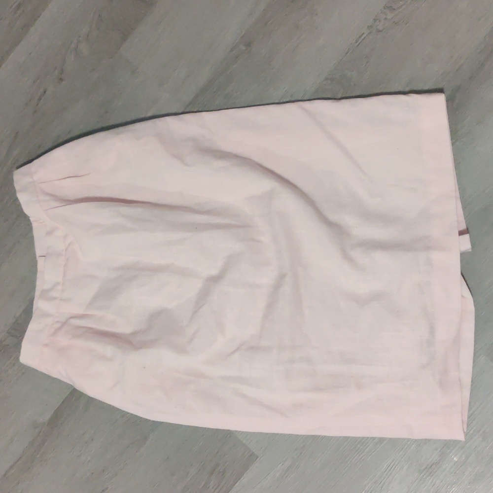 Pink Pencil Skirt
